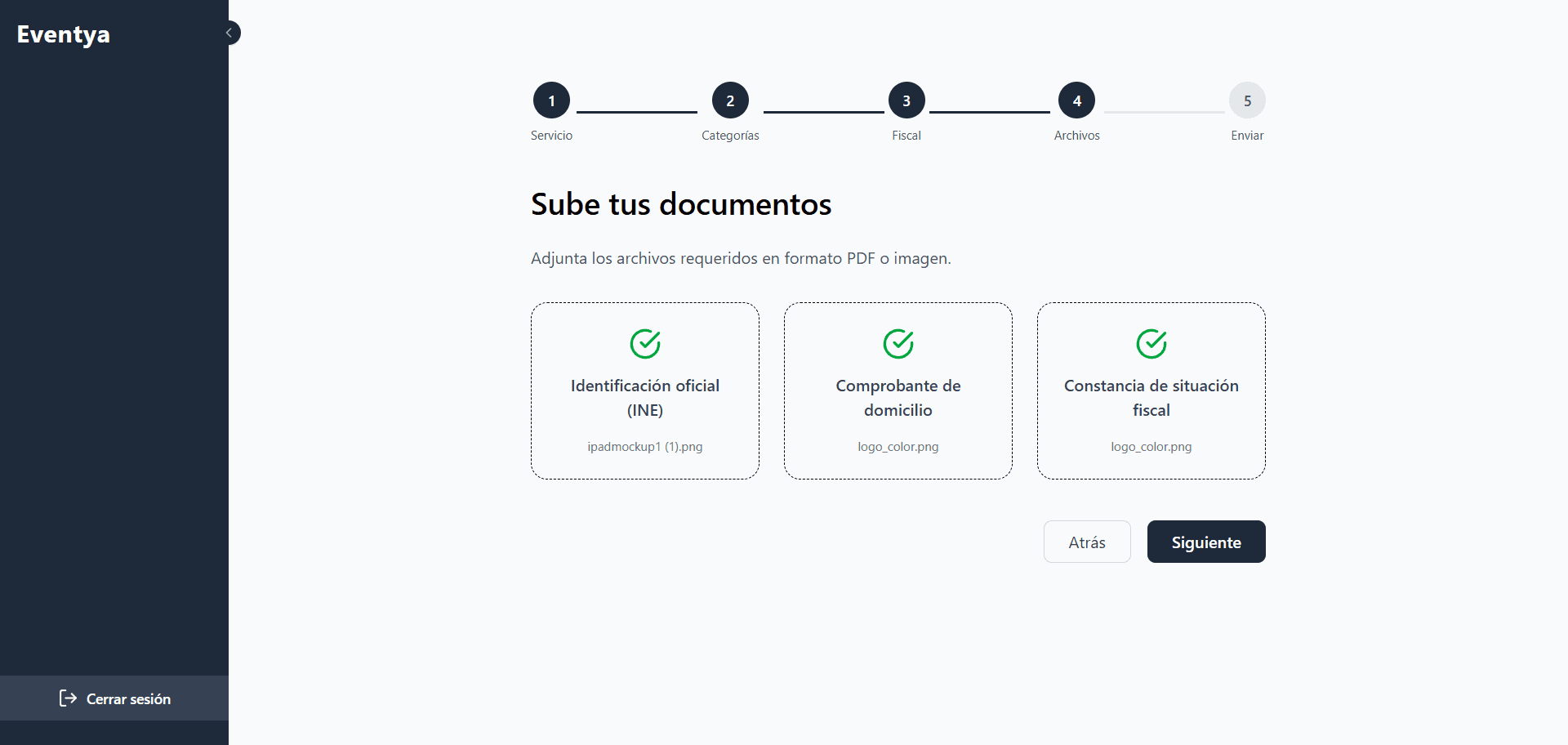Portal socios: clientes